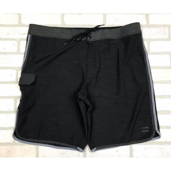 Billabong Other - Billabong 73 X Black Gray Boardshorts 40